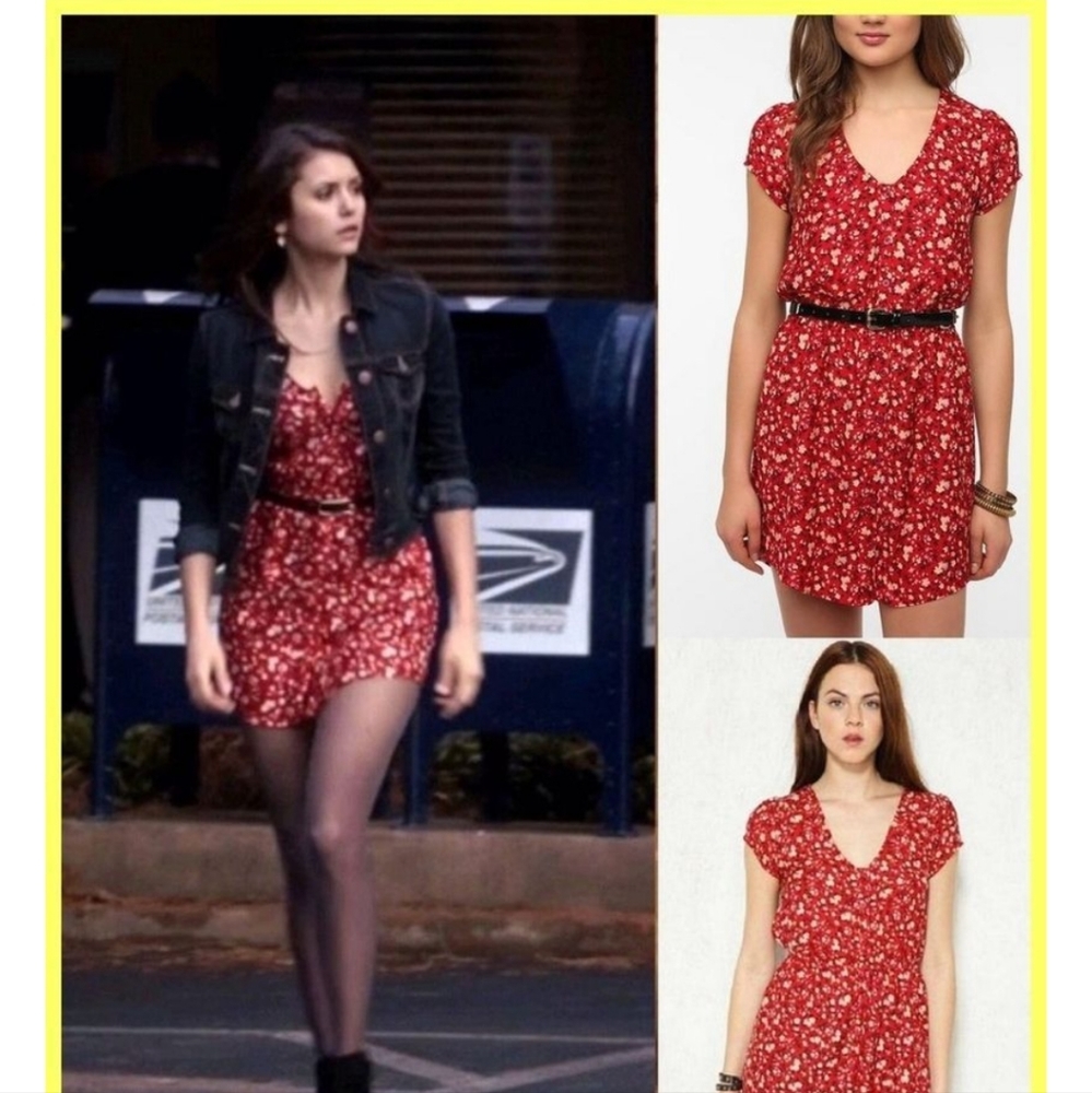 Kimchi Blue floral mini dress